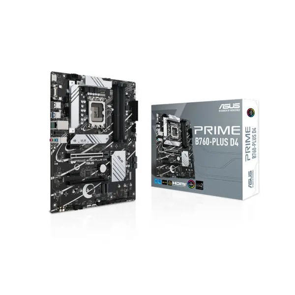 Asus Prime B760-PLUS D4 LGA 1700 Intel ATX Motherboard