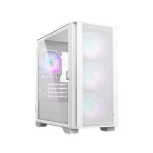 Montech Air 100 ARGB Micro-ATX Gaming Case > White