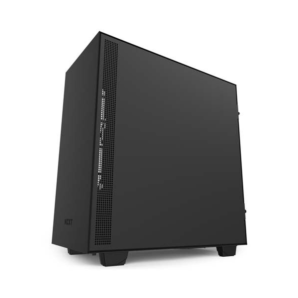NZXT H510i Compact Mid-Tower With Lighting And Fan Control Computer ATX Case > Black/Red