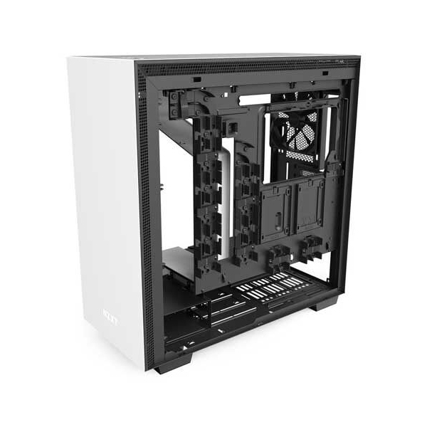 NZXT H710 Tempered Glass ATX Mid Tower Case > Black/White