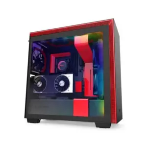 NZXT H710i Tempered Glass ATX Mid Tower Case > Black/Red