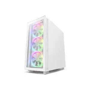 NZXT H7 Elite ATX Mid Tower Gaming Case > White
