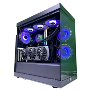 INTEL CPU I9-13900K (64GB DDR5 RAM, 12GB RTX 4070 TI) Cyber Gaming PC