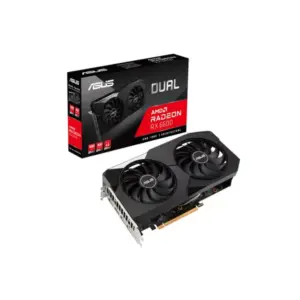 Asus Dual Radeon RX 6600 8GB GDDR6 128-Bit Video Card