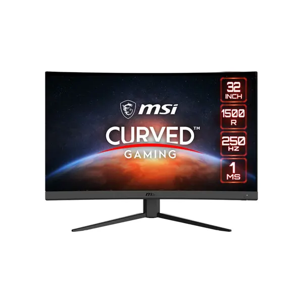 Msi G32C4X 32-inches FHD 250Hz 1ms VA Curved Gaming Monitor