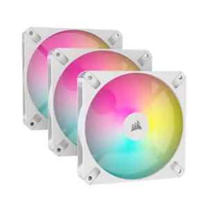 CORSAIR AR120 RGB 120mm Triple Pack Fan > White