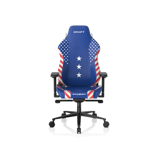 DXRacer Craft America Special Edition Gaming Chair > Blue/White