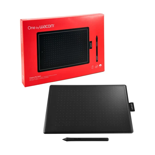 Wacom One Creative Pen (Medium) Graphic Tablet > Black/Red