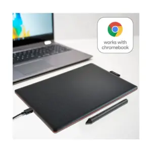 Wacom One Creative Pen (Medium) Graphic Tablet > Black/Red