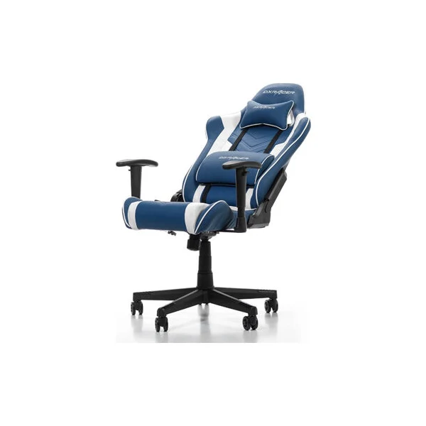 DXRacer P132 Prince Series Gaming Chair > Blue/White