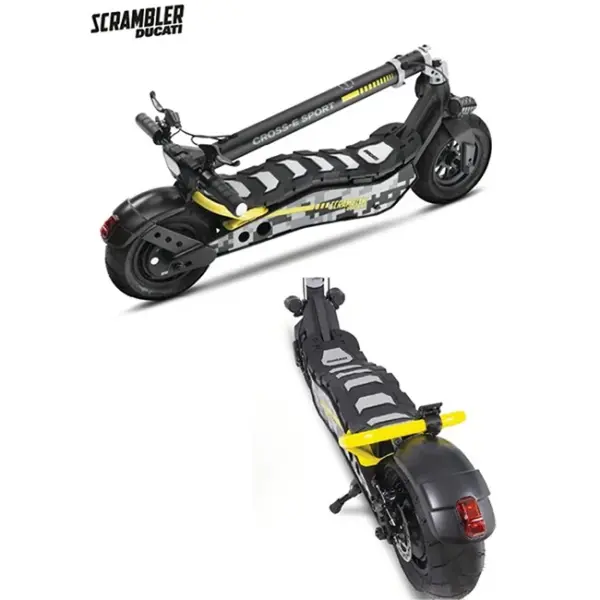 Ducati Scrambler Cross-E 25 km/h SPORT E-Scooter > Black