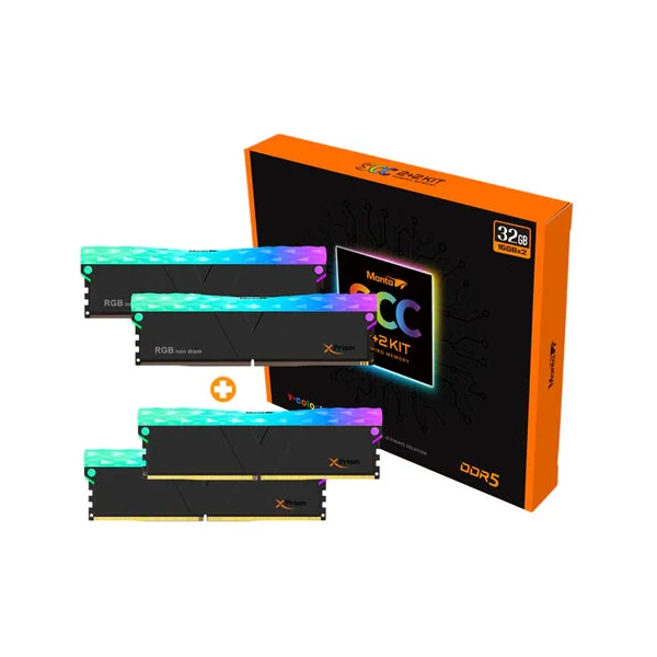 V-Color Manta XPrism 32GB (2x16GB) 6000Mhz DDR5 With SSC RGB RAM