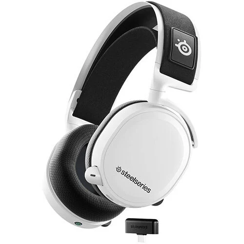 SteelSeries Arctis 7 Plus Wireless Gaming Headset > White