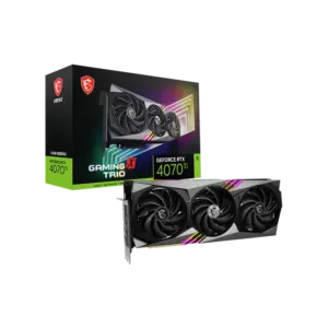 MSI GeForce RTX 4070 Ti GAMING X TRIO 12GB GDDR6X 192-Bit DLSS 3 Video Card