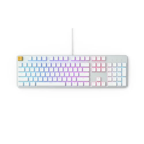 Glorious GMMK White Ice Edition Brown Switch Mechanical Keyboard