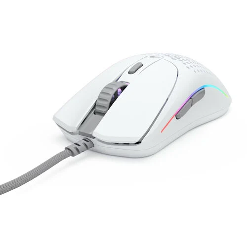 Glorious Model O 2 RGB Wired Optical Gaming Mouse > Matte White