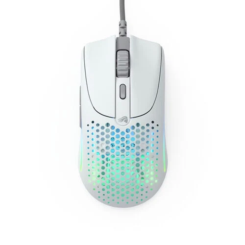Glorious Model O 2 RGB Wired Optical Gaming Mouse > Matte White