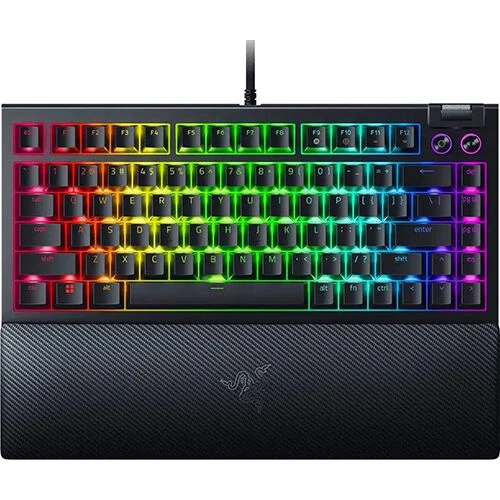 Razer BlackWidow V4 75% Mechanical RGB Gaming Keyboard > Black