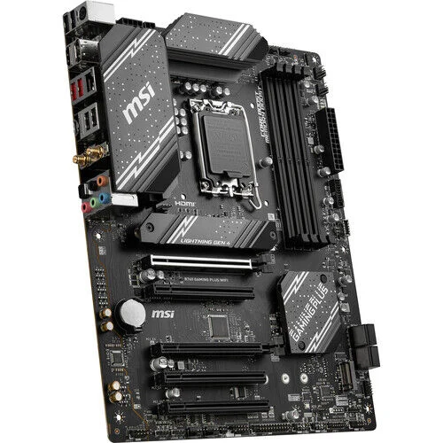 MSI B760 Gaming Plus WiFi DDR5 Intel LGA 1700 ATX Motherboard