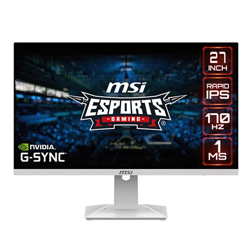 MSI G274QRFW 27-inches WQHD 170Hz 1ms Rapid IPS Gaming Monitor