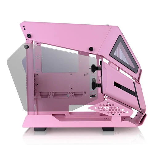 Thermaltake AH T200 Micro Chassis Helicopter Style m-ATX Case > Pink