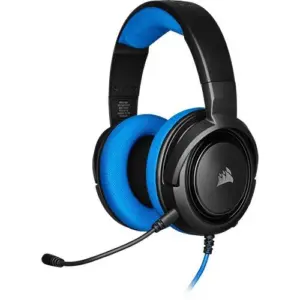 Corsair HS35 Stereo Wired Gaming Headset > Blue