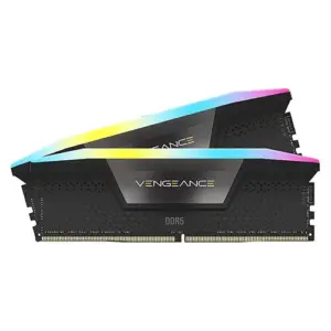 Corsair Vengeance RGB DDR5 64 GB (2 X 32 GB) 5600 MHz RAM > Black
