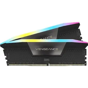 Corsair Vengeance RGB 64GB (2x32GB) 4800MHz DDR5 RAM > Black