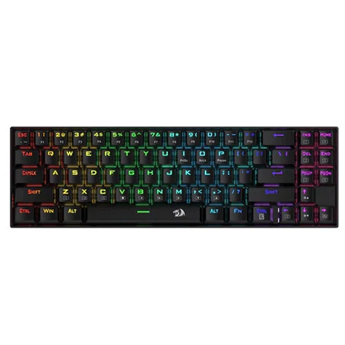 Redragon Deimos K599 RGB Backlit 2.4G + Wired Mechanical Gaming Keyboard > Blue Switch
