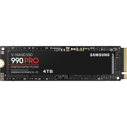 SAMSUNG 990 PRO Series 4TB PCIe 4.0 X4 NVMe 2.0c M.2 Internal SSD