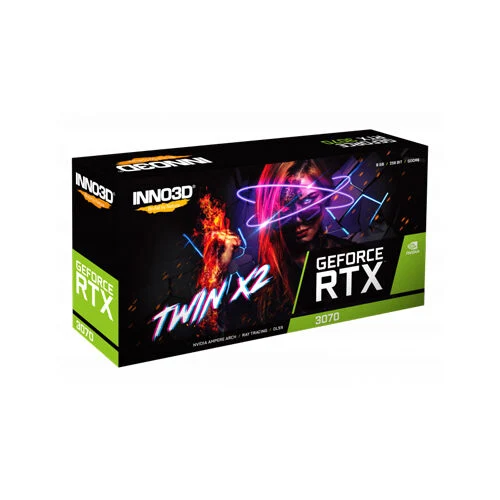 INNO3D GeForce RTX 3070 Twin X2 LHR 8GB GDDR6 256-Bit Video Card