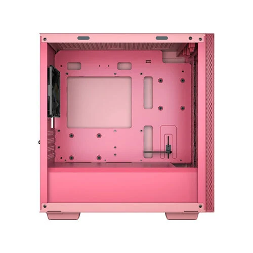 DeepCool Macube 110 Tempered Glass MidTower Micro ATX Case > Pink
