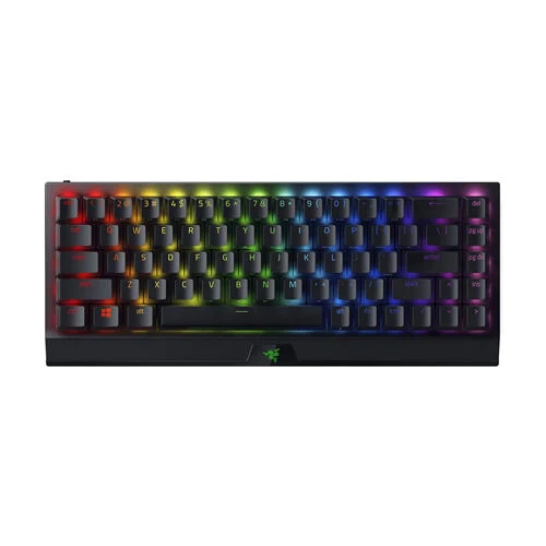 Razer BlackWidow V3 Mini HyperSpeed 65% Wireless Mechanical Gaming Keyboard Phantom Edition > Green Switch