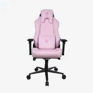 Arozzi Vernazza Supersoft Top-Tier Fabric Gaming Chair > Pink