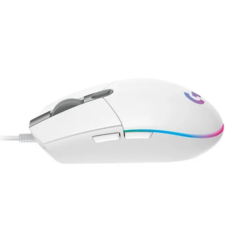 Logitech G203 Lightsync RGB 8000 Dpi Wired Gaming Mouse > White