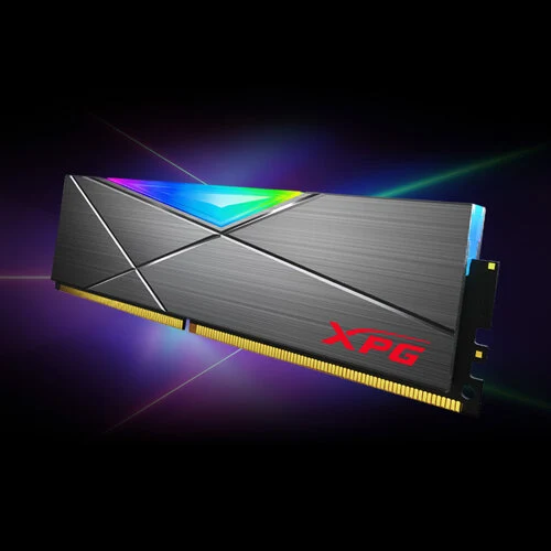 XPG Spectrix D50G RGB 32GB (16GBX2) DDR4 3200MHZ RAM > Gray
