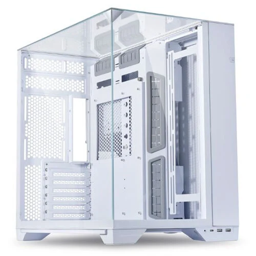 Lian Li O11 Vision Mid-Tower Dual-Chamber ATX Case > White
