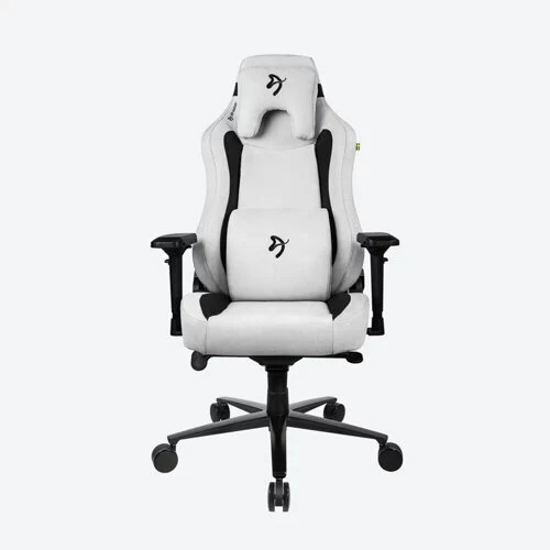 Arozzi Vernazza Supersoft Top-Tier Fabric Gaming Chair > Light Gray