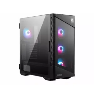 Msi MPG Velox 100R Tempered Glass Mid-Tower ATX Gaming Case > Black