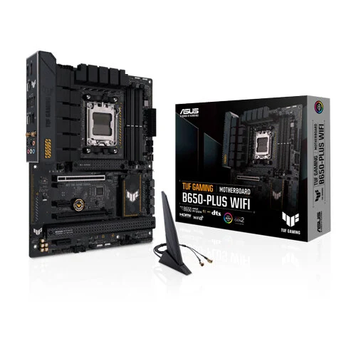 Asus TUF B650-Plus WiFi DDR5 AMD AM5 ATX Gaming Motherboard