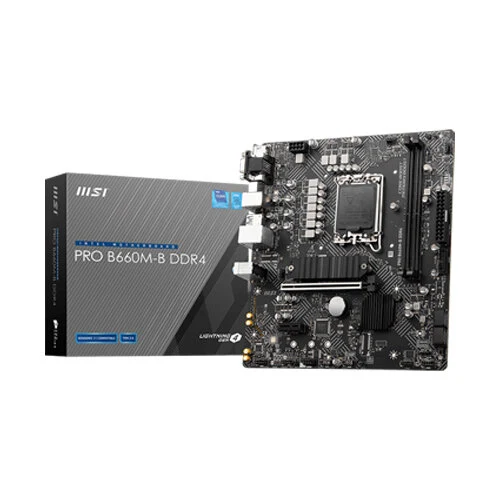 Msi PRO B660M-B DDR4 M-ATX LGA 1700 Motherboard