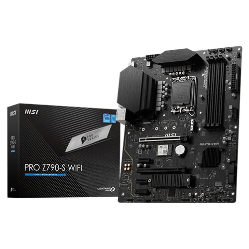 MSI PRO Z790-S WIFI DDR5 ATX LGA 1700 Motherboard > Black