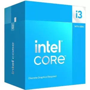 Intel Core i3-14100F 4Cores/8Threads 4.70 GHz 14th Gen LGA 1700 Processor