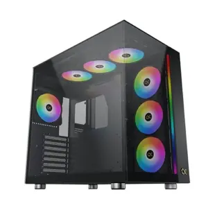 Xigmatek AQUA Ultra Air ARGB ATX Tower Gaming Case > Black