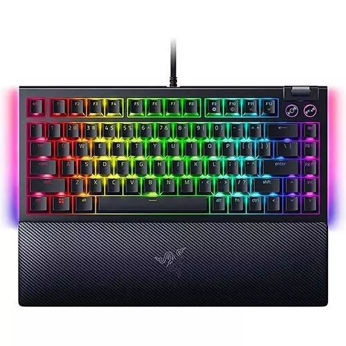Razer BlackWidow V4 75% US Mechanical Wired Gaming Keyboard > Black