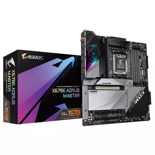 Gigabyte X670E AORUS Master DDR5 AMD AM5 E-ATX Motherboard