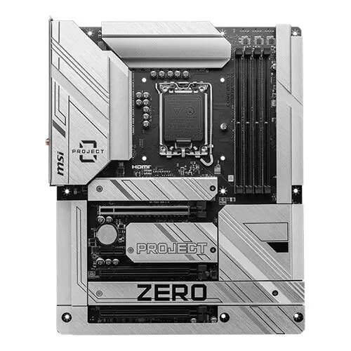MSI Z790 PROJECT ZERO DDR5 LGA 1700 ATX Motherboard