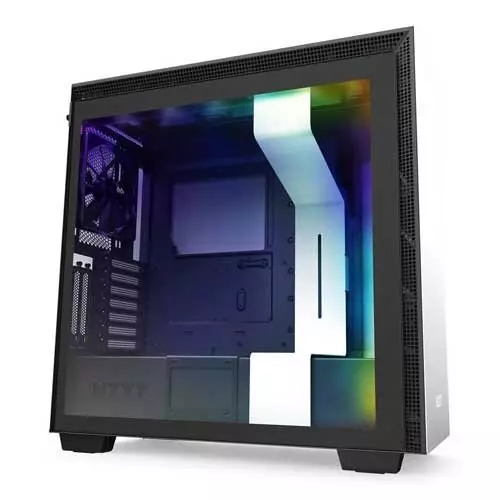 NZXT H710i Tempered Glass ATX Mid Tower Computer Case > White