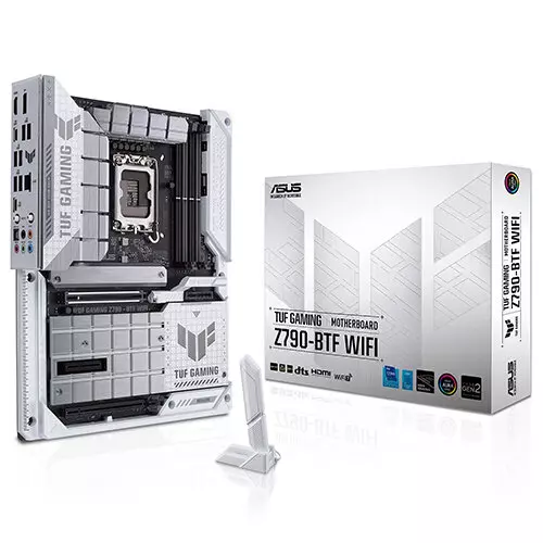 ASUS TUF GAMING Z790-BTF WIFI DDR5 LGA 1700 ATX Motherboard > White