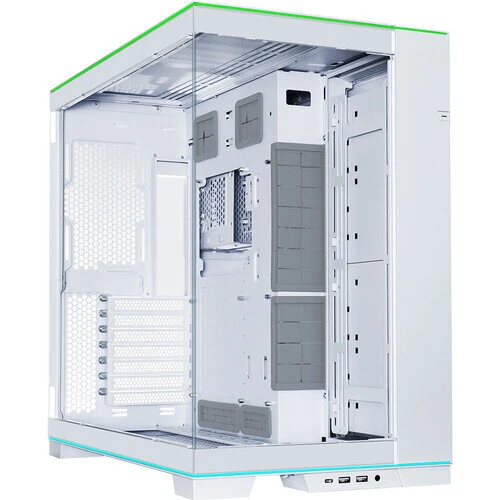 Lian Li O11 Dynamic EVO RGB ATX Mid-Tower Gaming Case > White